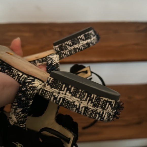 Chanel Tweed Sandals - Picture 13 of 14